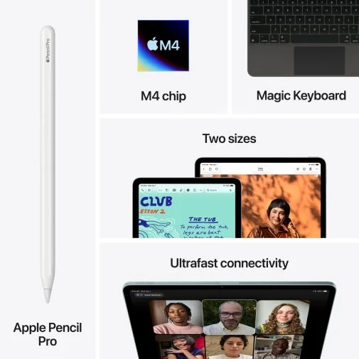 Фото: Планшет Apple iPad Air 11 M4 2026 Wi-Fi 256GB Space Grey (MH354) № 19 | KTC