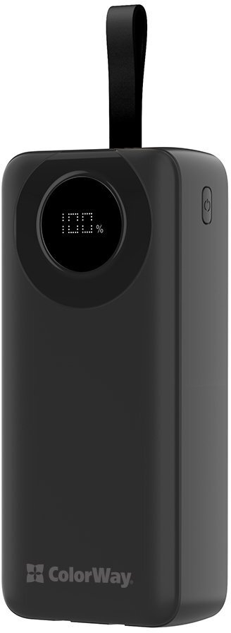 Батарея універсальна ColorWay 30000mAh EnergyPlus 22.5W Black (CW-PB300LPB4BK-PDD)