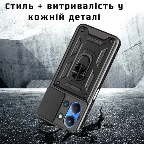 Фото: Чохол BeCover for Xiaomi Redmi 15C 4G/5G - Military Black (713925) № 10 | KTC