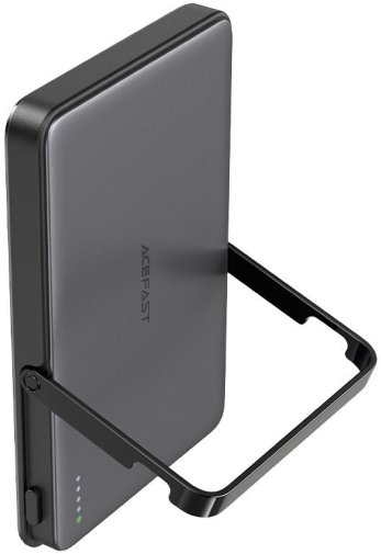 Батарея універсальна Acefast M16 5000mAh, 1xType-C, Qi, 18W, Black