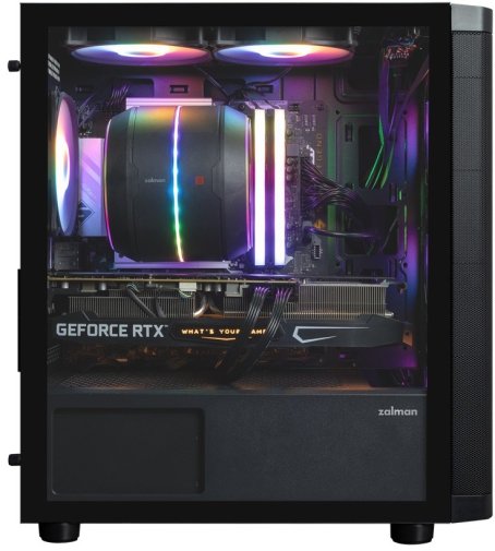 Корпус Zalman M4 SE Black with window (M4SEBLACK)