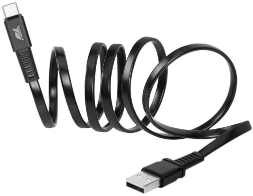Фото: Кабель Riva PS6002 BK12 AM / Type-C 1.2m Black № 17 | KTC