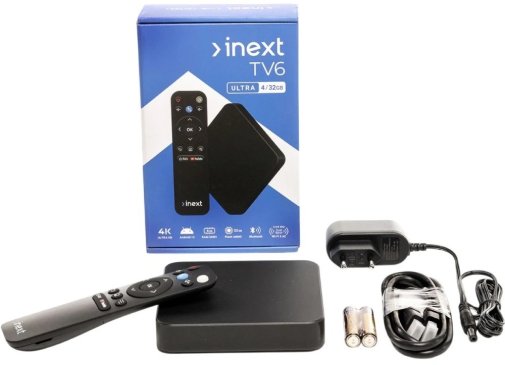 Медіаплеєр iNeXT TV6 Ultra 4/32GB (inext TV6 Ultra)
