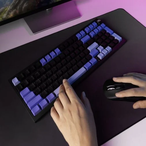 Фото: Клавіатура Proove Gaming Slicker Special Edition Huano Kobe WL/BT/USB Black/Purple (WKSLSE022401) № 32 | KTC