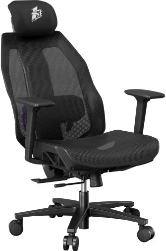 Фото: Крісло 1stPlayer Ergo Aero Black/Purple (ERGO-AR-BK) № 19 | KTC