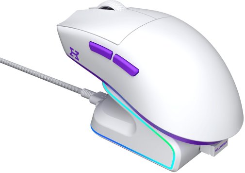 Миша Hator Hellyberry HM47 Wireless/BT White-Violet (HM47_white_violet)