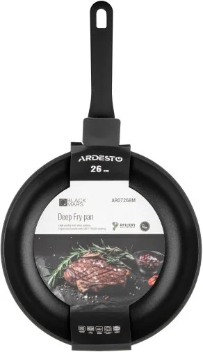 Фото: Сковорода Ardesto Black Mars Mira 26cm Black (AR0726BM) № 9 | KTC