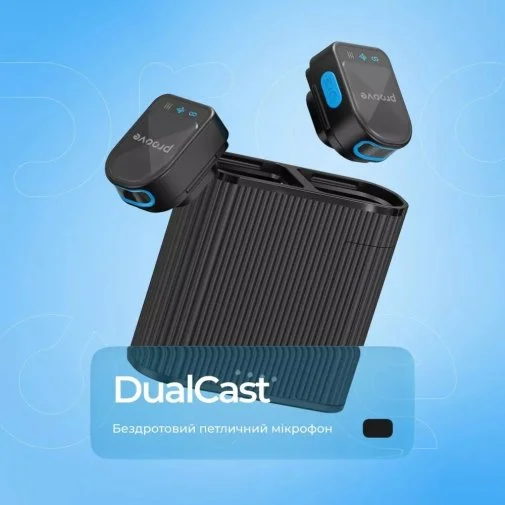 Фото: Радіосистема Proove DualCast black (PDWM00002001) № 17 | KTC