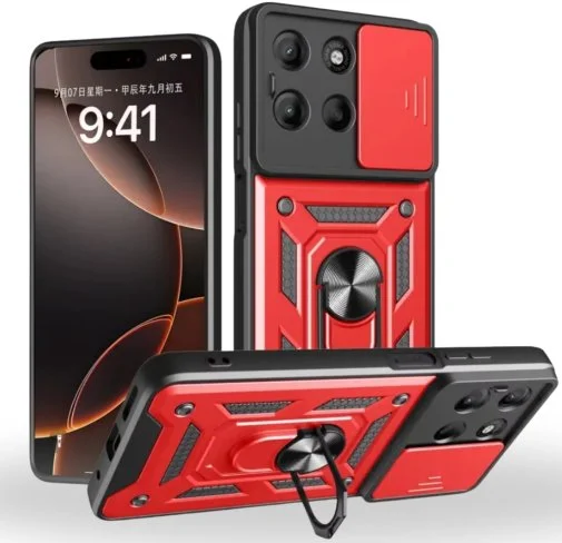 Фото: Чохол BeCover for Motorola Moto G57 Power - Military Red (715517) № 8 | KTC