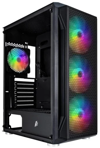 Фото: Корпус 1stPlayer X5-BK-4F1-PS-600FK 600W Black with window (X5-BK-4F1-PS-600FK-EU) № 8 | KTC