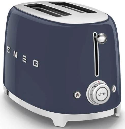Фото: Тостер Smeg Retro Style Navy Blue (TSF01NBEU) № 12 | KTC