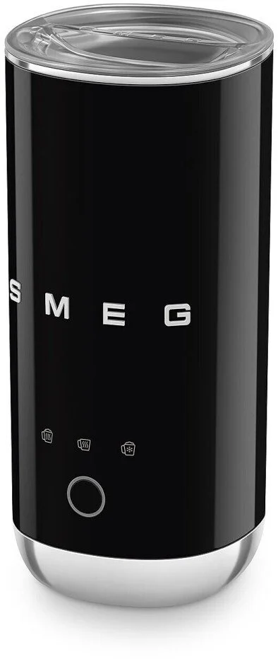 Фото: Спінювач молока Smeg Retro Style Black (MFF02BLEU) № 8 | KTC