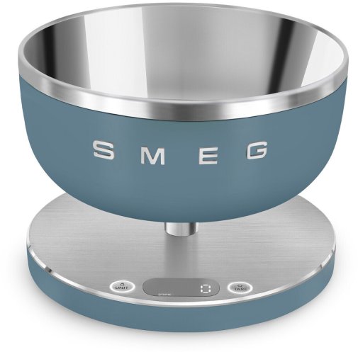 Ваги кухонні Smeg Collezione Aesthetic Matt Storm Blue (KSC01SBMWW)