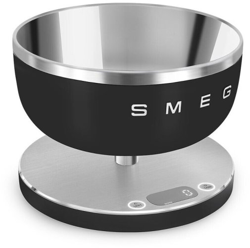 Ваги кухонні Smeg Collezione Aesthetic Matt Black (KSC01BLMWW)