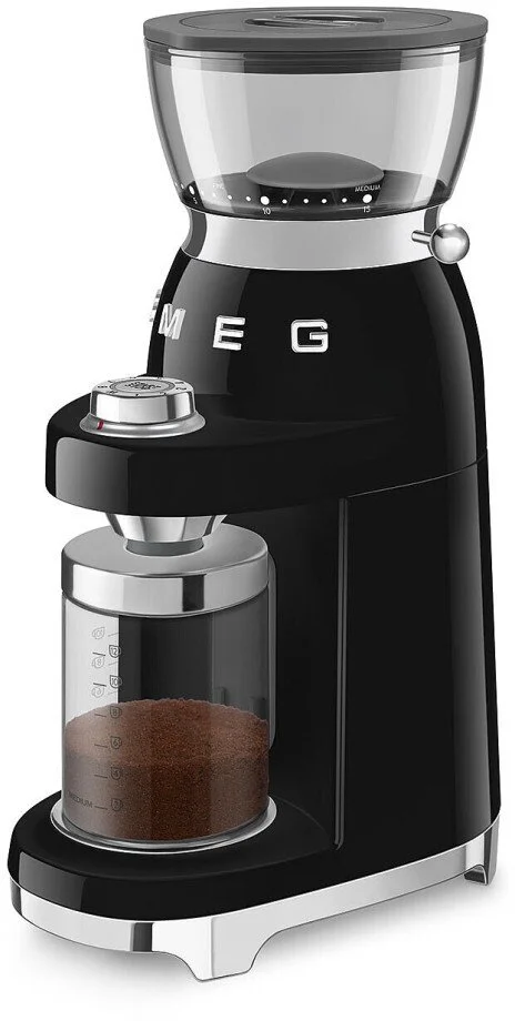 Фото: Кавомолка Smeg Style Aesthetic Black (CGF03BLEU) № 13 | KTC