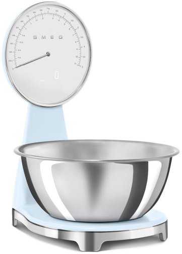 Ваги кухонні Smeg Style Aesthetic Glossy Pastel Blue (KSF01PBWW)