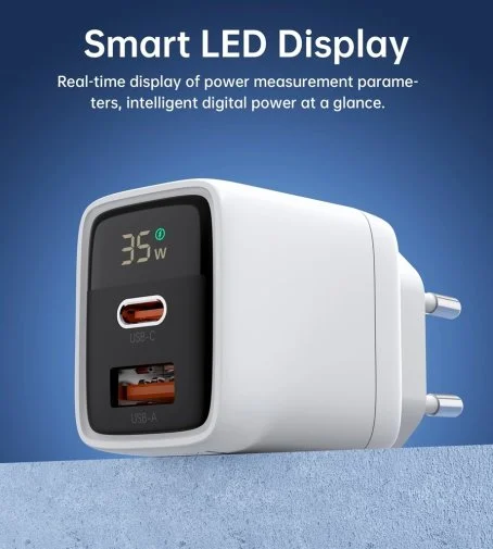 Фото: Зарядний пристрій Choetech PD6052 35W White (PD6052-EU-WH) № 15 | KTC