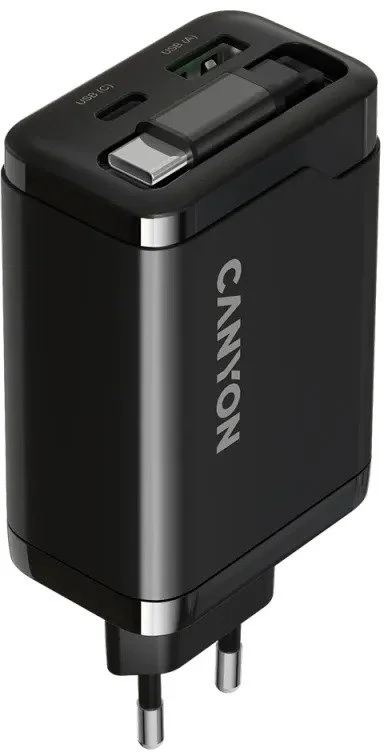 Фото: Зарядний пристрій Canyon OnCharge 65RC GaN 65W Black (CNS-CURC65ACB) № 16 | KTC