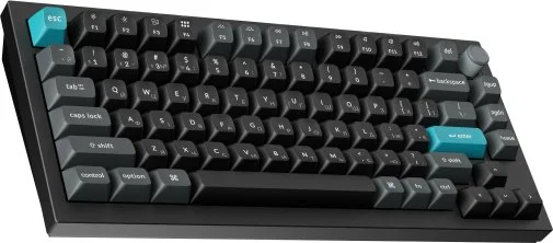 Фото: Клавіатура Keychron Q1 Ultra Keychron Red Switch RGB Black (Q1U-M1-UA) № 19 | KTC
