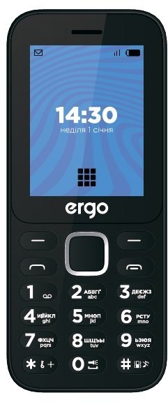 Мобільний телефон ERGO E241 Red