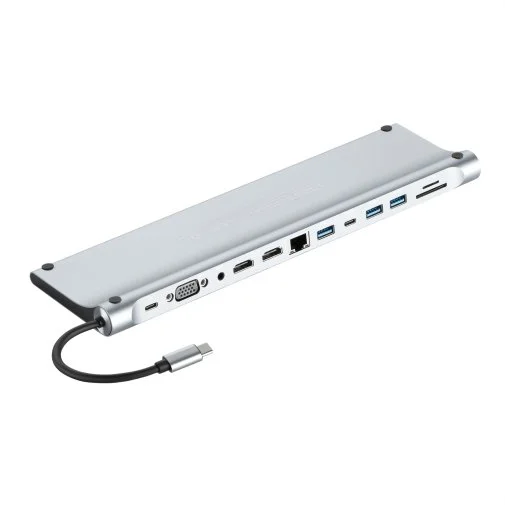 Фото: USB-хаб 2E W2703 12in1 Grey (2E-W2703) № 10 | KTC