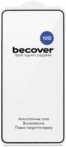 Захисне скло BeCover 10D for Realme C85 5G - Black (715140)