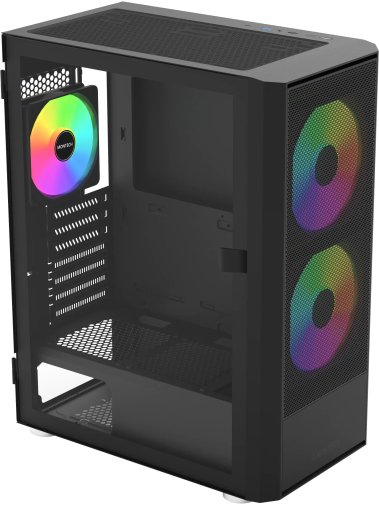 Корпус Montech X2 Plus Black with window (X2 PLUS B)