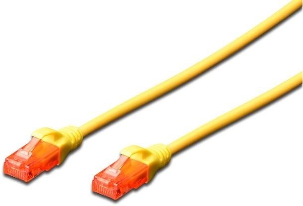 Патч-корд Digitus UTP RJ45 Cat.6 AWG 26/7 CCA PVC 2m Yellow (DK-1612-020/Y)
