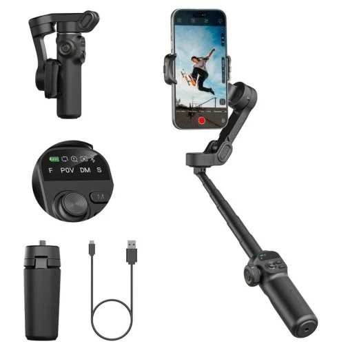 Фото: Стедікам AOCHUAN Professional Gimbal Stabilizer for Smartphone SMART X2 Black (SmartX2) № 18 | KTC