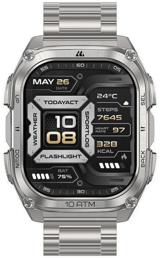 Смарт годинник KOSPET TANK M4 SE Silver