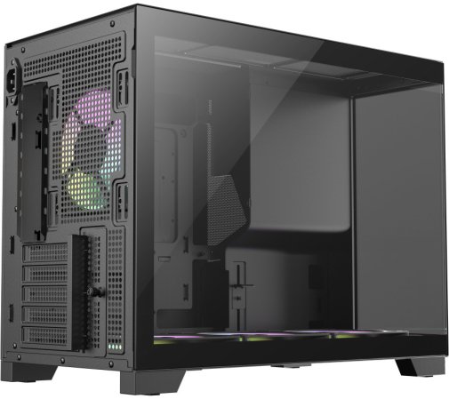 Корпус Gamemax NEX C33 Black with window (NEX C33 BK)
