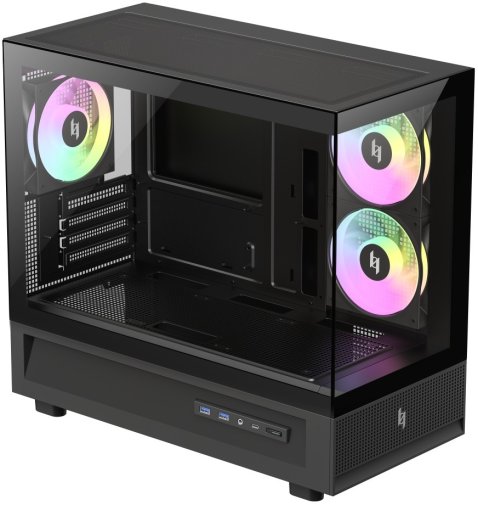 Корпус Gamemax NEX C31 Black with window (NEX C31 BK)