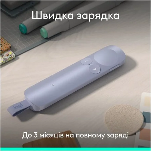 Фото: Презентер Logitech Spotlight 2 Light Lilac (910-007673) № 23 | KTC