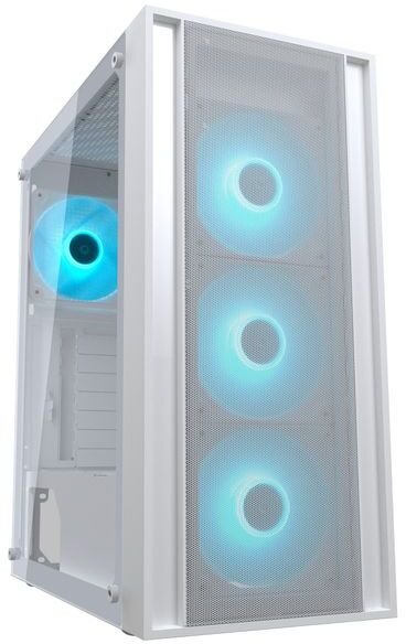 Корпус Cougar MX160 RGB White with window