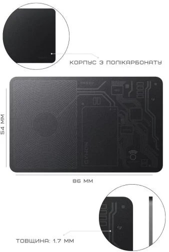 Фото: Пошукова мітка Nomad Black Air with Find My (NM01297185) № 19 | KTC