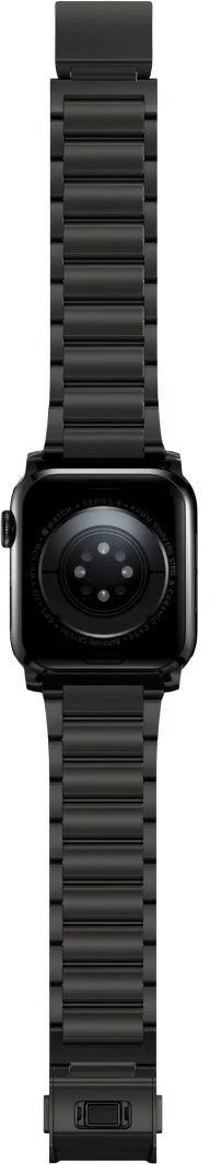 Ремінець Nomad for Apple Watch 46/49mm - Steel Graphite Hardware Graphite (NM1A41BXS0)
