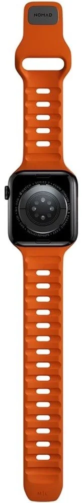 Фото: Ремінець Nomad for Apple Watch 41mm/42mm - Sport Ultra Orange (NM01119685) № 16 | KTC