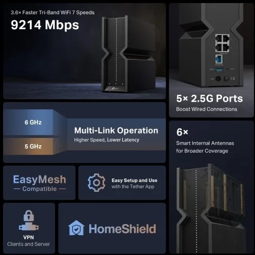 Фото: Wi-Fi Роутер TP-Link Archer BE550 № 13 | KTC