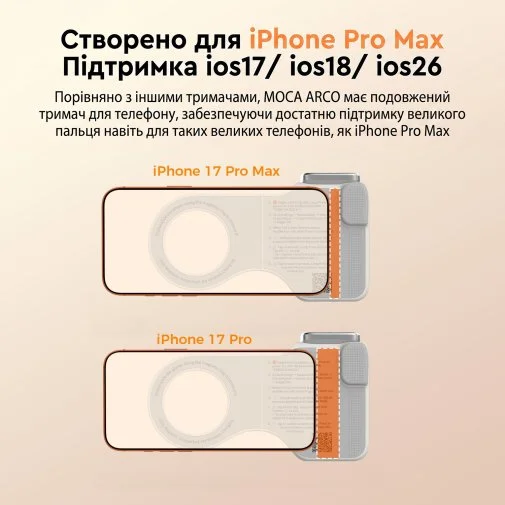 Фото: Стедікам COMITOK Moca Arco + Light White № 19 | KTC