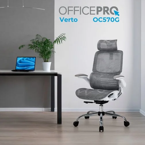 Фото: Крісло OfficePro Verto OC570G Grey № 10 | KTC