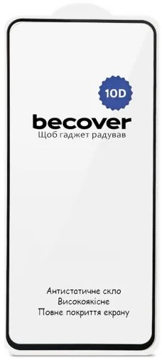 Фото: Захисне скло BeCover for Motorola Moto G57 Power 10D Black (714856) № 9 | KTC