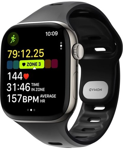 Ремінець Nomad for Apple Watch 41/42mm - Tempo Black (NM011406858)