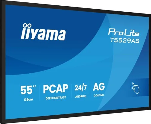 Фото: Інтерактивний дисплей iiyama T5529AS-B1AG 54.6 № 25 | KTC