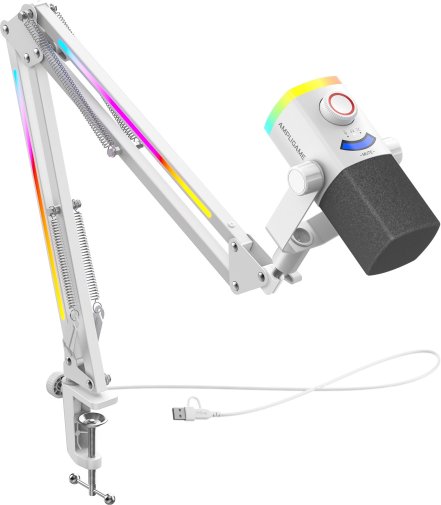 Мікрофон Fifine AM8PROTW XLR/USB White