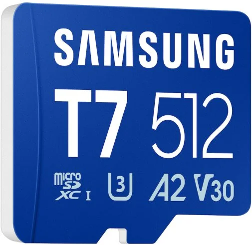 Фото: FLASH пам'ять Samsung T7 UHS-I U3 V30 A2 Micro SDXC 512GB (MB-MB512T/WW) № 8 | KTC