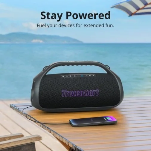 Фото: Портативна колонка Tronsmart Bang 2 Black (1257648) № 25 | KTC