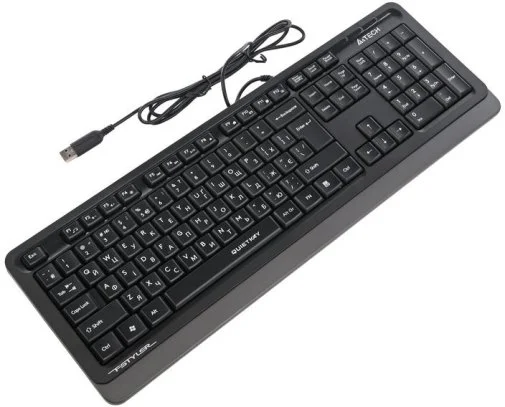 Фото: Клавіатура A4tech Fstyler FK10Q USB Black (FK10Q Grey) № 12 | KTC