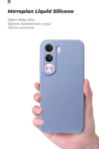 Фото: Чохол ArmorStandart for Realme C100i 4G / C100x 4G - ICON Camera cover Lavender (ARM92429) № 12 | KTC