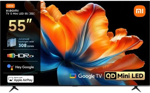 Фото: Телевізор Xiaomi TV S Mini LED 55 2026 (Google TV, Wi-Fi, 3840x2160) № 5 | KTC