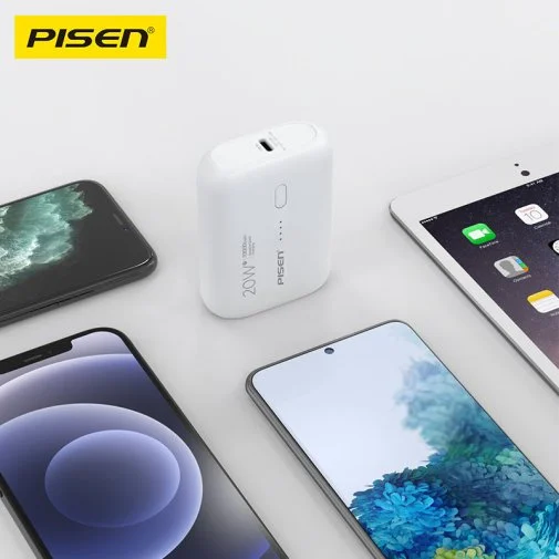 Фото: Батарея універсальна Pisen Power Tiny 10000mAh 20W Black (TS-D304_Black) № 9 | KTC